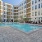 pool in a courtyard